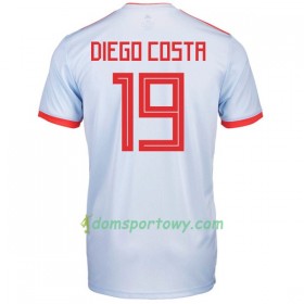 Koszulka Hiszpania Diego Costa 19 Wyjazdowe Koszulki Piłkarskie Mistrzostwa Świata 2018